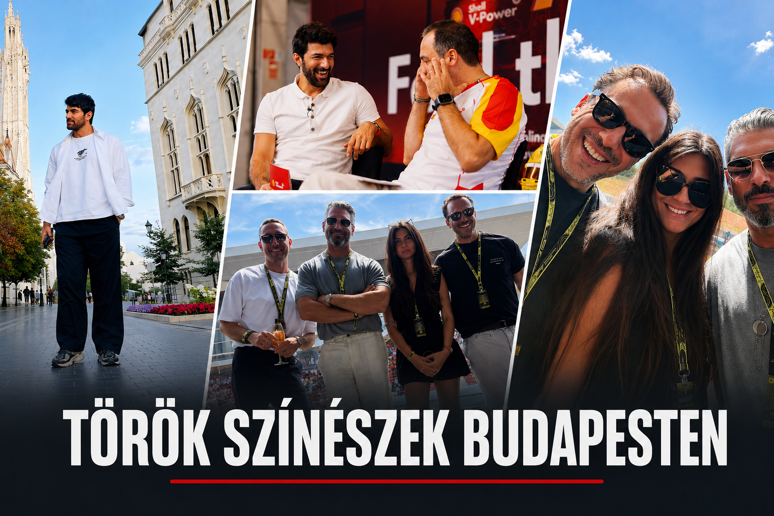 Engin Akyürek és Tuba Büyüküstün Budapesten